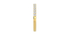 Demi-alliance diamants serti griffes en or jaune