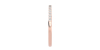 Demi-alliance diamants serti barrette en or rose