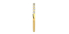 Demi-alliance diamants serti barrette en or jaune