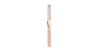Demi-alliance diamants serti barrette en or rose