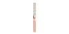 Demi-alliance diamants serti barrette en or rose