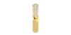 Demi-alliance diamants princesse serti griffes en or jaune