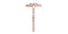 bague femme Solitaire Diamant Double Halo Oval en or rose