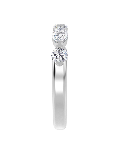 bague pour femme en or blanc et diamants