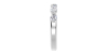 bague pour femme en or blanc et diamants