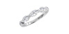 bague pour femme en or blanc et diamants