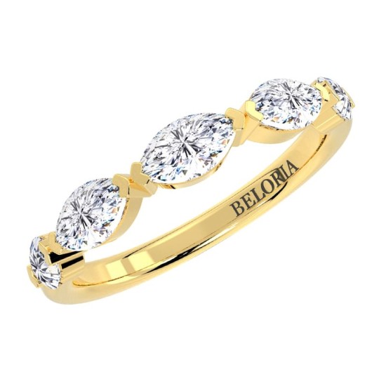 bague pour femme en or jaune et diamants