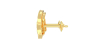 Boucles d'oreilles Trilogie Or jaune 18 carats et Diamants