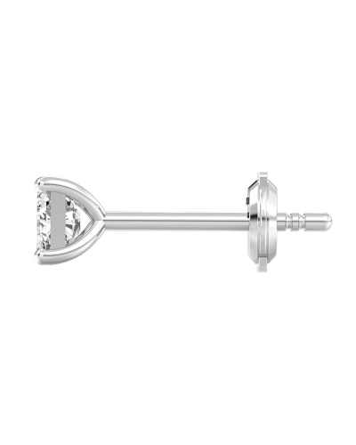 boucles d'oreilles diamant taille émeraude en or blanc