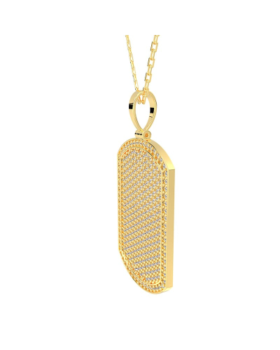 Pendentif Plaque Diamant