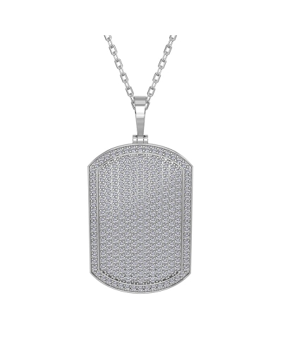 Pendentif Plaque Diamant