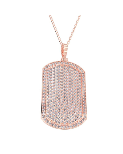 Pendentif Plaque Diamant