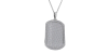 Pendentif Plaque Diamant