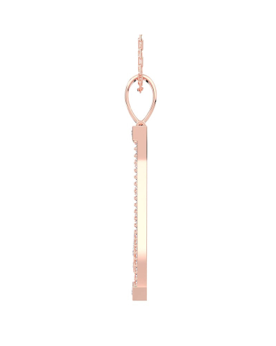 Pendentif Plaque Diamant