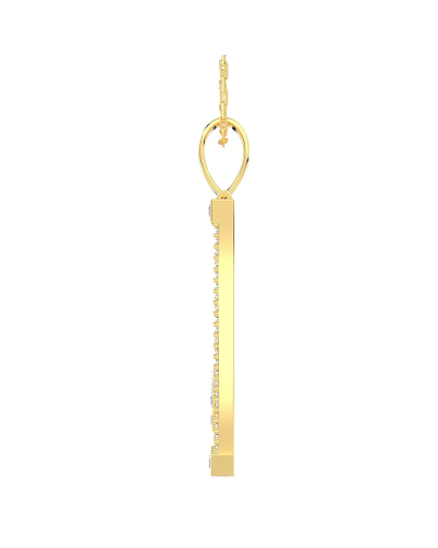 Pendentif Plaque Diamant