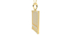 Pendentif Plaque Diamant