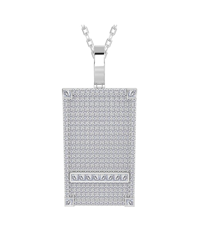 Pendentif Plaque Diamant