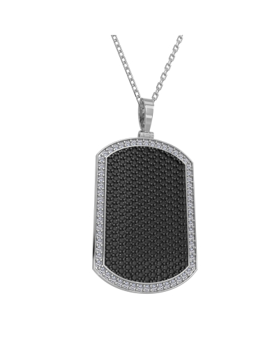 Pendentif Plaque Diamant