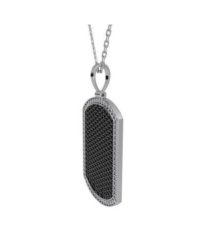 Pendentif Plaque Diamant