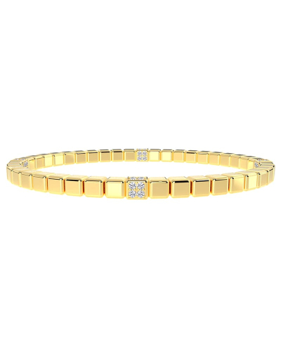 Bracelet carré diamants