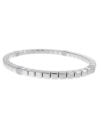 Bracelet carré diamants