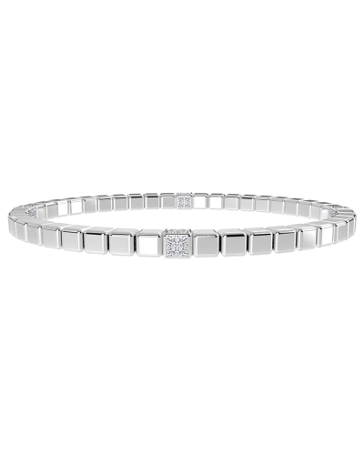 Bracelet carré diamants