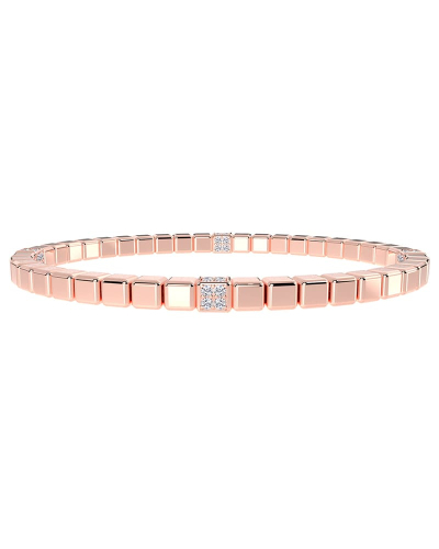 Bracelet carré diamants