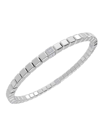 Bracelet carré diamants