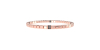 Bracelet Élastique Articulé en Or rose