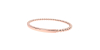 bracelet élastique en or rose