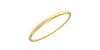 bracelet élastique en or jaune