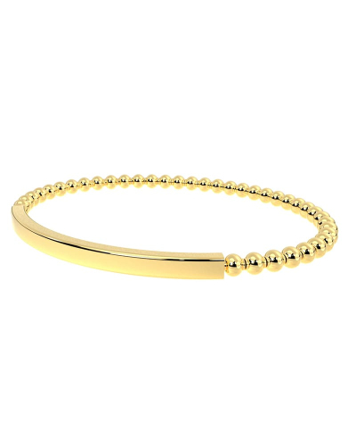 bracelet élastique en or jaune