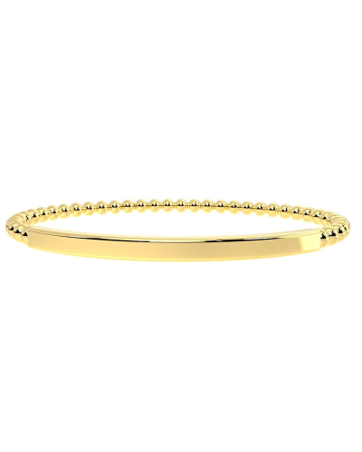 bracelet élastique en or jaune