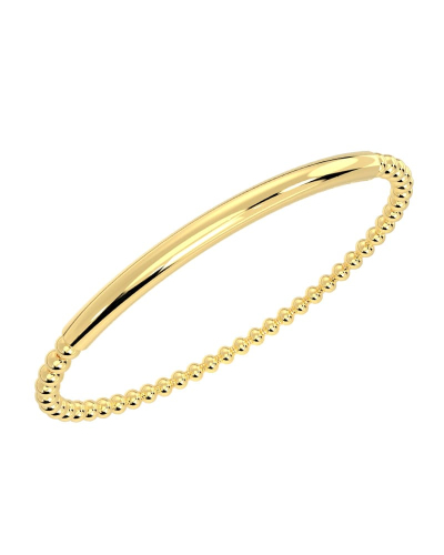 Suri Rond bracelet élastique en or jaune