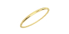 Suri Rond bracelet élastique en or jaune