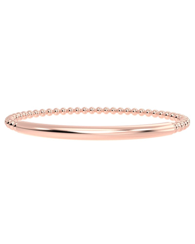 Suri Rond bracelet élastique en or rose