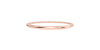 Suri Rond bracelet élastique en or rose