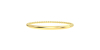 Suri Rond bracelet élastique en or jaune