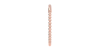 Suri Rond bracelet élastique en or rose