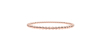 Bracelet Extensible à Petites Boules en Or rose