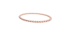 Bracelet Extensible à Petites Boules en Or rose