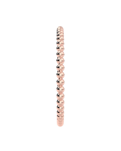Bracelet Extensible à Petites Boules en Or rose