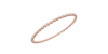 Bracelet Extensible à Petites Boules en Or rose