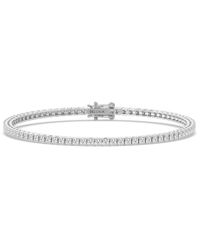 rivière diamants or blanc