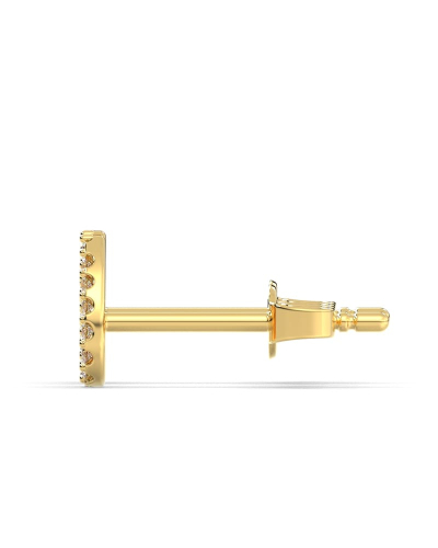 Boucles d'oreilles poire or jaune 18 carats et diamants