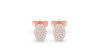 Boucles ovale illusion or rose