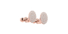 Boucles ovale illusion or rose