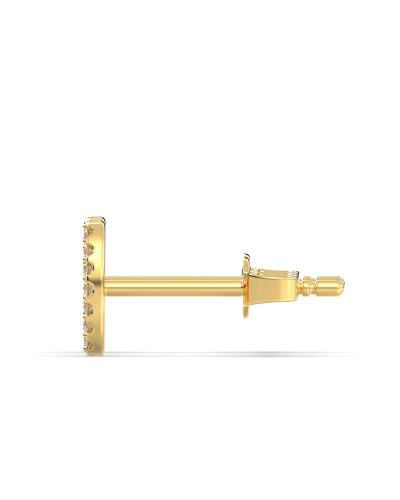 Boucles ovale illusion or jaune