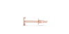 Boucles d'oreilles coussin or rose 18 carats et diamants