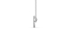 Collier rond diamant en or blanc 18 carats